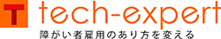 就労継続支援A型事業所テックエキスパートのロゴ